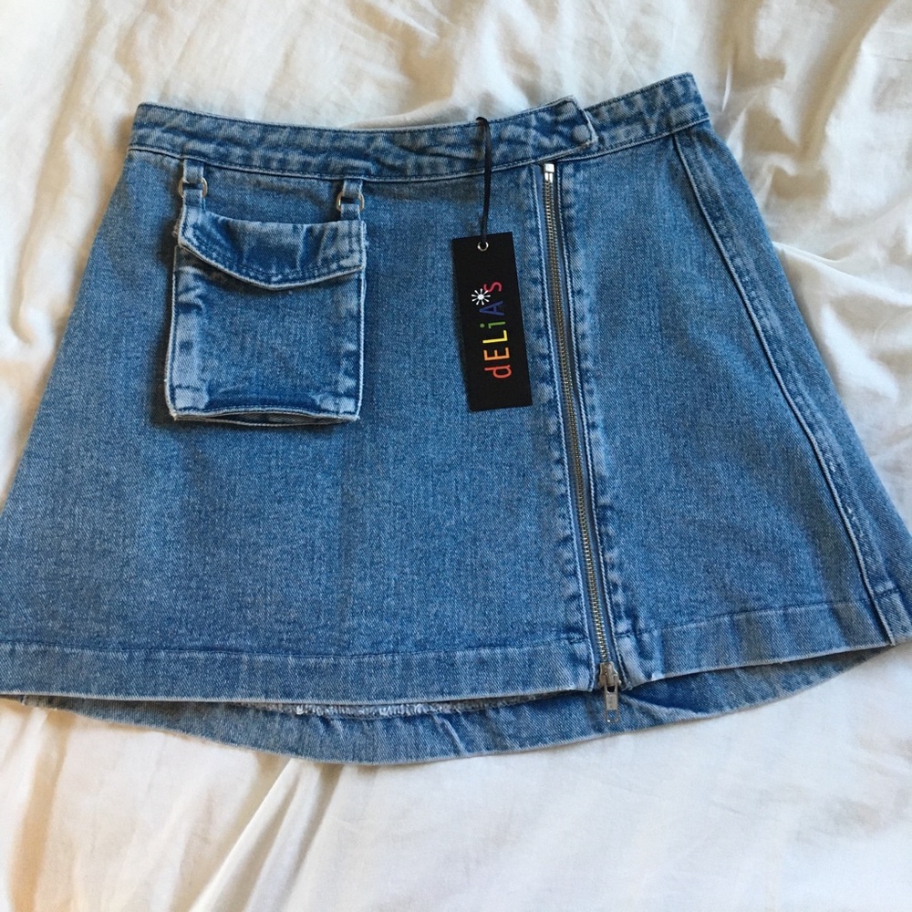 Denim delias skirt